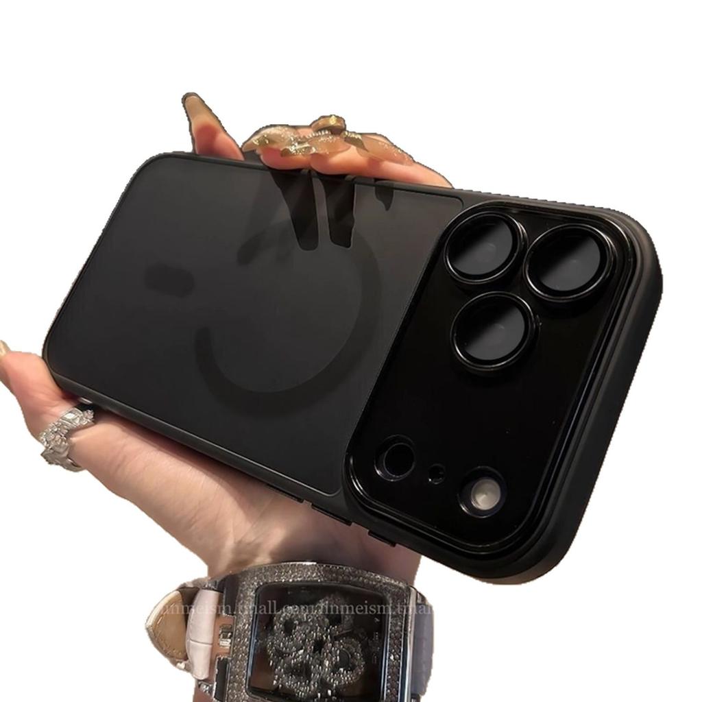 Магнитная присоска Yadun с мелкими отверстиями подходит для iPhone18PROMAX матовая кожаная магнитная присоска чехол для мобильного телефона Apple 17 защитный чехол