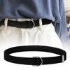 Tactical Canvas Men Belt High Quality Unisex Double Buckle Waistband Casual Female Fabric Belt U3Z7