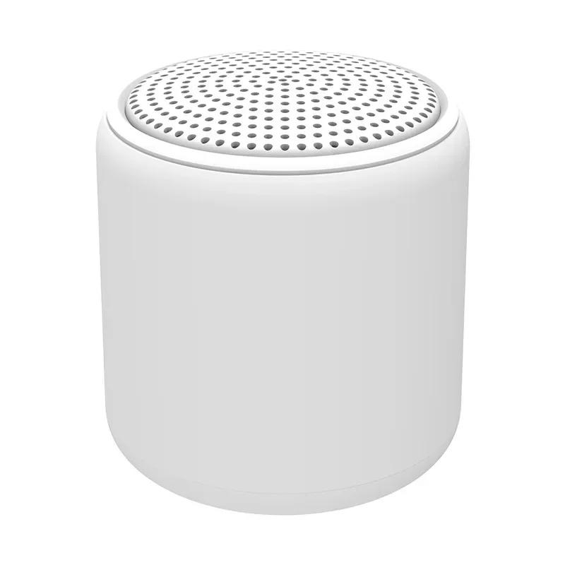 Мини портативная беспроводная Bluetooth колонка Длительное время работы Стерео объемный бас USB-зарядка Круглый аудио плеер для улицы Горячая распродажа