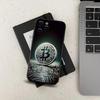 Чехол для телефона с изображением криптовалюты Bitcoin BTC для Apple iPhone 15, 14, 13, 12, 11, Pro, X, XS, Max, XR, Plus, Mini, мягкий черный