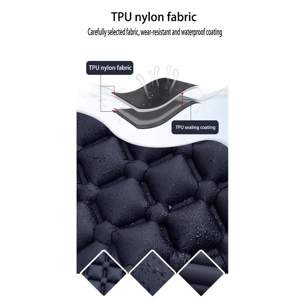 Открытый спальный коврик для кемпинга, надувной матрас с подушками, дорожный коврик, складная кровать, сверхлегкая воздушная подушка, пеший туризм, треккинг