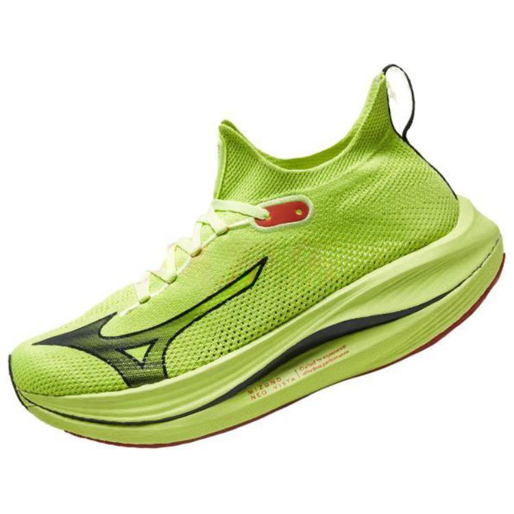 Mizuno Neo Vista Neon Green Unisex Sneakers J1GC243402