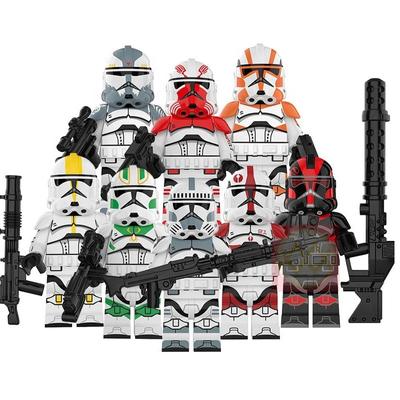 Минифигурки «Звездные войны» LEGO Clonetroopers Blocks Toys