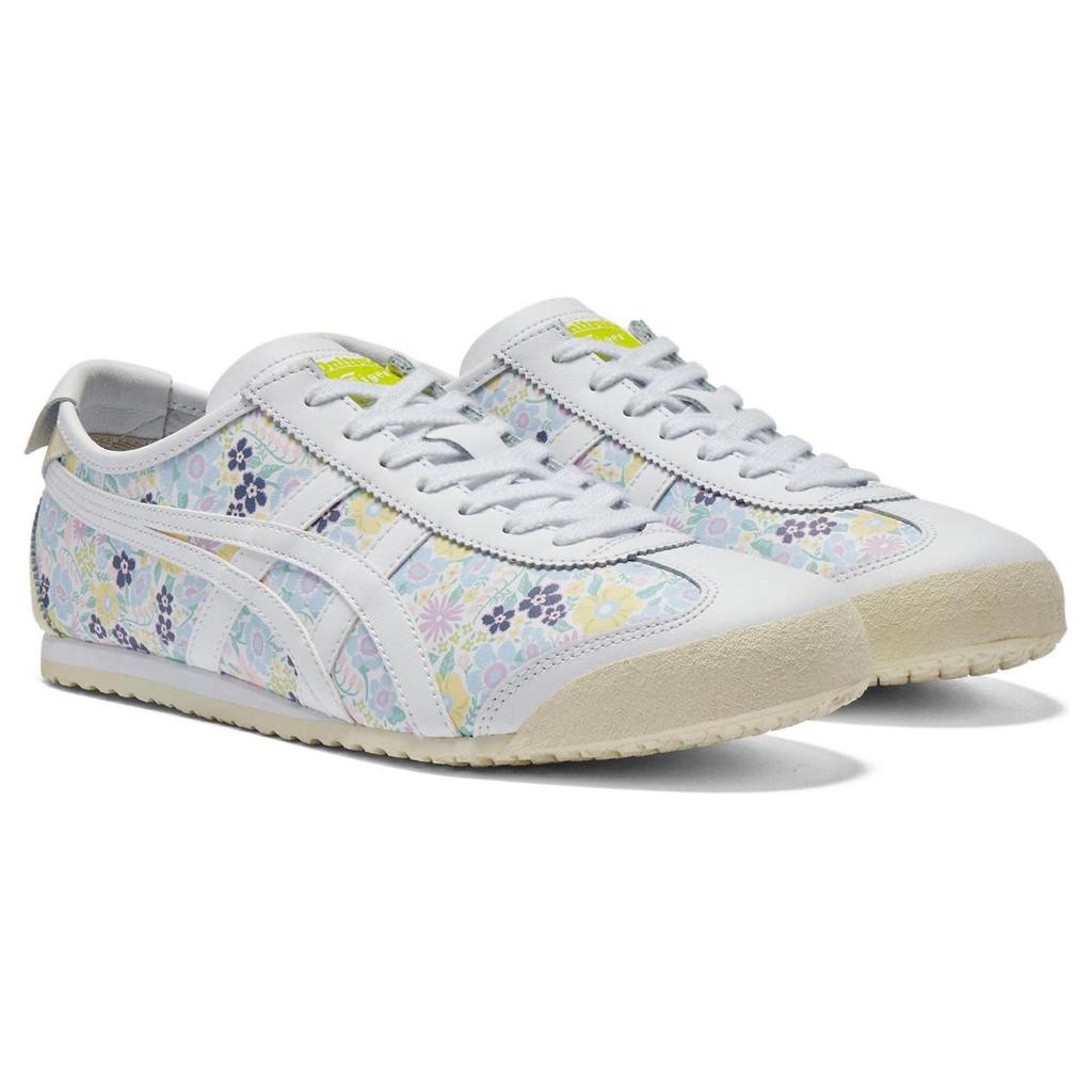 ONITSUKA TIGER Mexico 66 White Blue Floral Unisex Sneakers 1183C152-100