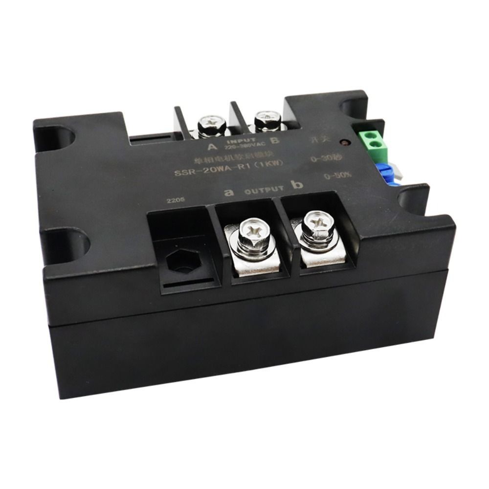 Плавный пуск однофазного двигателя 220 В, плавный пуск вентилятора, насос, редуктор давления, конвейерный водяной насос