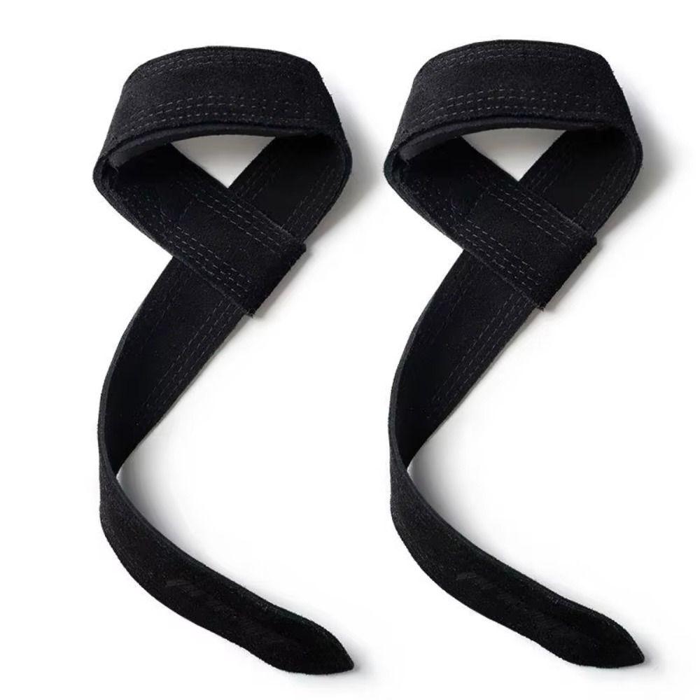 1Pair Adjustable Weight Lifting Wrist Straps Non-Slip Training Hand Bands Hard Pulling Bands Gym