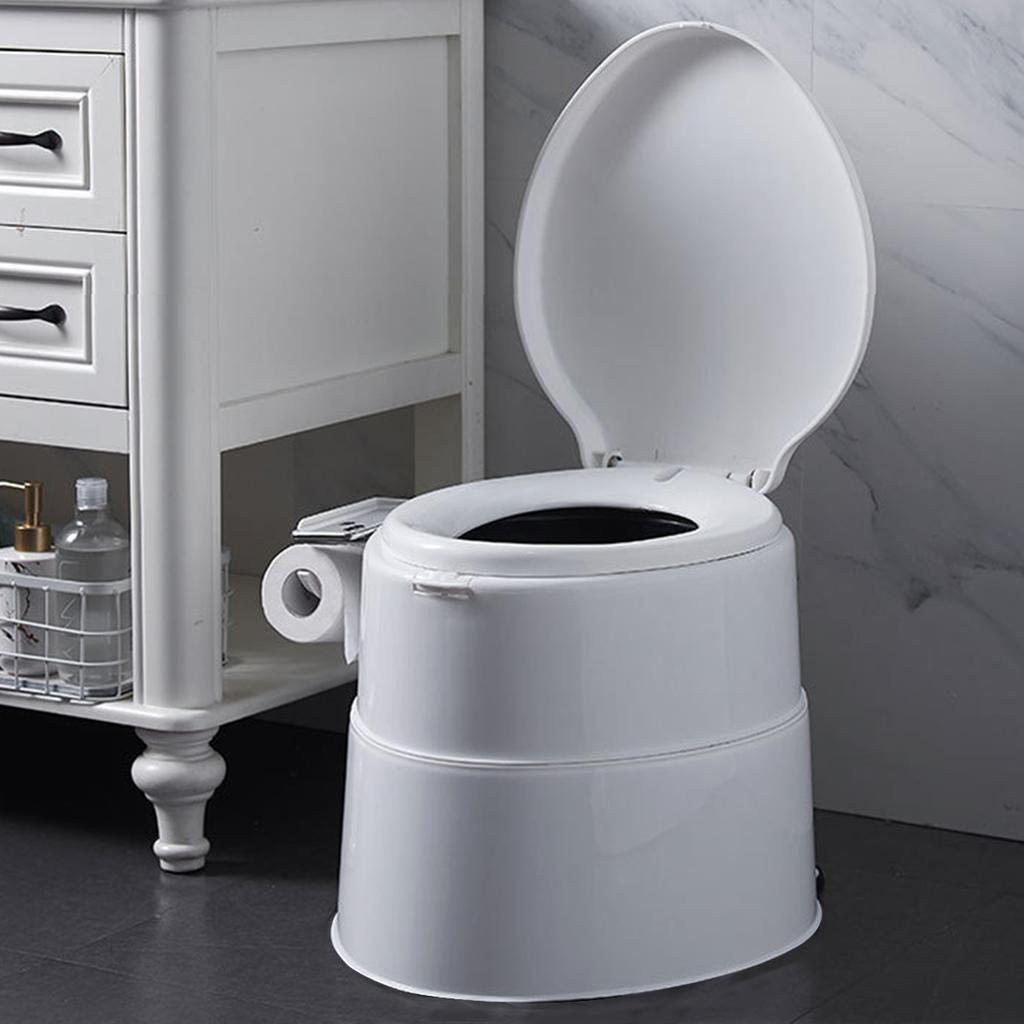 Портативный туалет для кемпинга, нагрузка 250 кг, для взрослых и детей, мобильный туалет для кемпинга, для дома, больницы, путешествий, лодки, телефон с боковым расположением