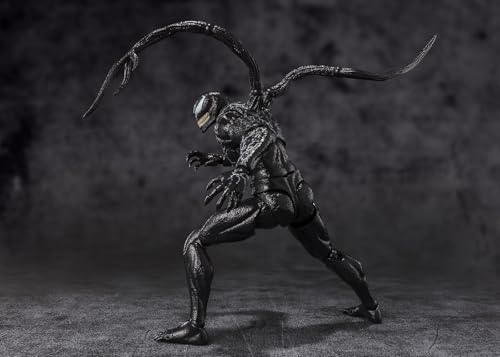 НАЦИОНАЛЬНЫЕ ТАМАШИИ SHFiguarts Venom (Веном: Последний танец) приблизительно. 190 мм окрашенная подвижная фигурка из ПВХ и АБС