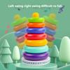 Stacking Music Children's Educational Rainbow Tower Ring 0-1 Year Old Infant Early Education Six Seven Eight Nine Months 10 Baby Toys