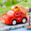 Cartoon Design Pull Back Simulation Car Toy Inertia Power Pull Back Cars Model  Christmas Gift