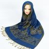 Ethnic Style Reversible Tassel Blanket Butterfly Print Pashmina Winter Warm Shawl Wrap Luxury Scarf Women Muslim Headscarf