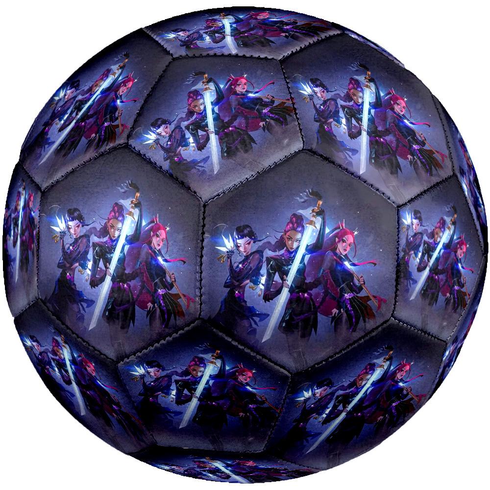 K-pop Soccer Ball Size 5 Football Machine Sewn Indoor/Outdoor Training and Matches perfect gift for sports enthusiasts