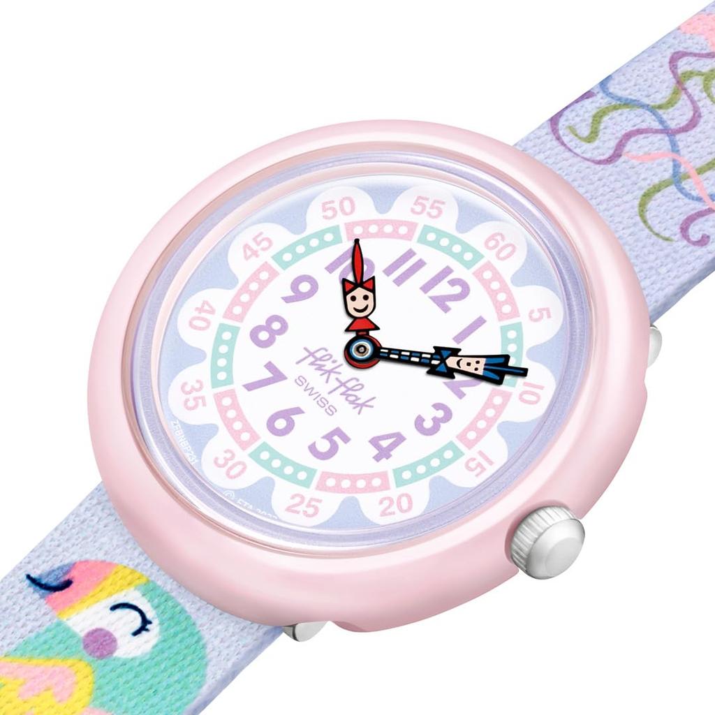 Kids Watch COLOR IN PASTEL Color In Pastel FBNP231 [Flick Flak]
