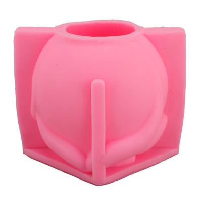 Коробка для роз, формовка, 3D силиконовый подсвечник, контейнер для хранения ювелирных изделий из смолы, безделушка, бетонный цемент