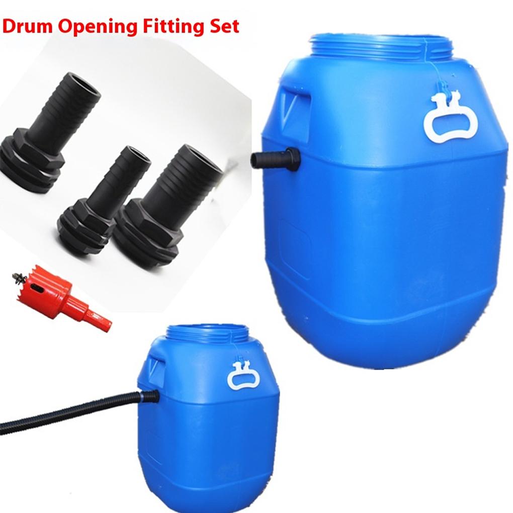 Ершовый соединитель для труб для легкой установки бочки для воды, переливной вентиль для садового резервуара для воды, пластик