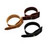Leathers Curtain Buckle Vintage Curtain Tiebacks Nail-Free Adjustable Curtain Ties Fixing Tool for Home Office Bedroom