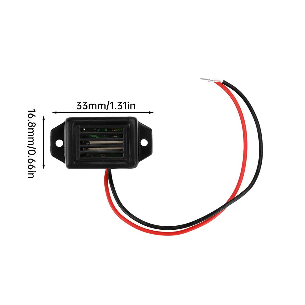Звуковой сигнализатор DC 12V 85dB Мини электронные звуковые сигнализаторы Постоянный тон Активный механический зуммер