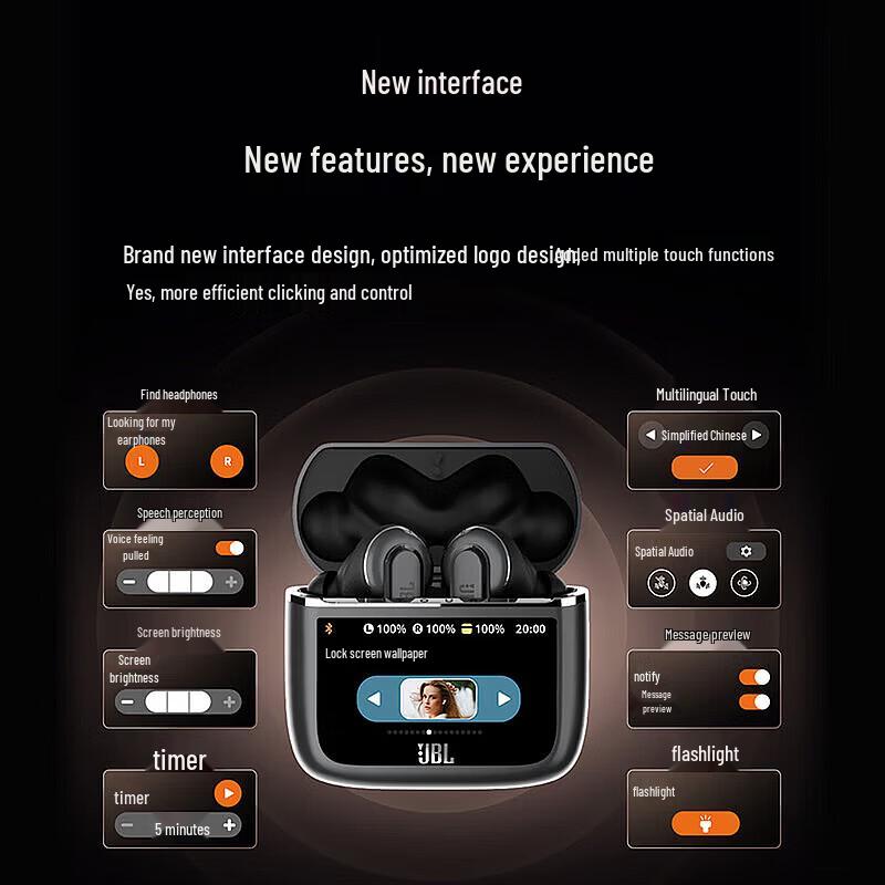 JBL Tour Pro 3 True Wireless Noise-Cancelling Earbuds