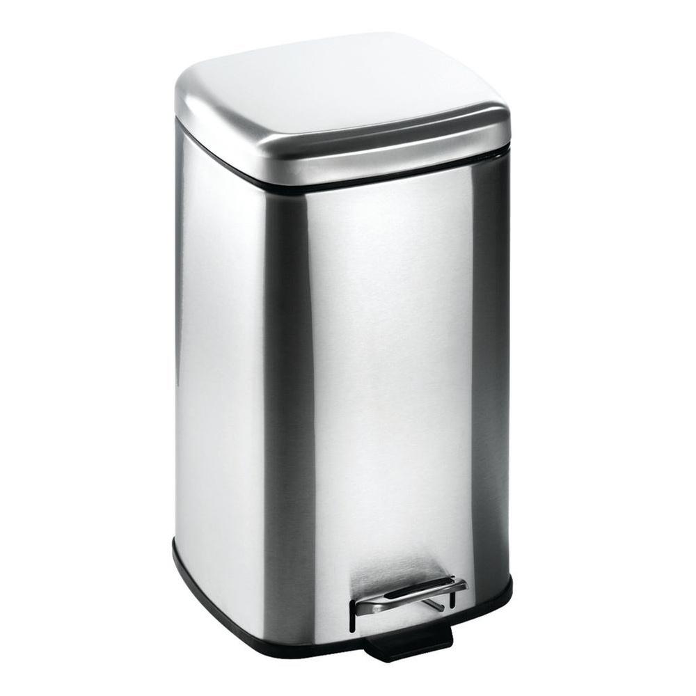 Orion Stainless Steel Pedal Waste Bin with Removable Inner Bucket, 12 L