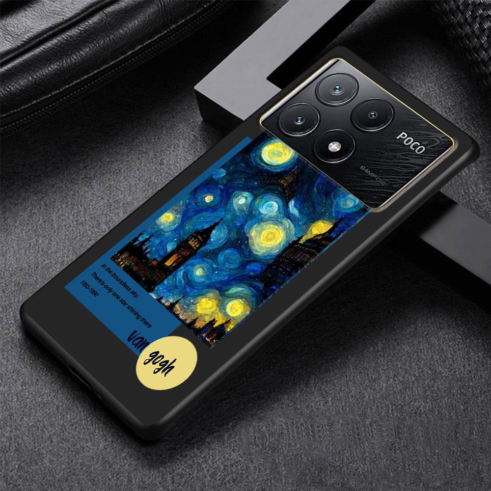 Арт-кейс Ван Гог для Xiaomi Poco M3 X3 NFC X5 M5s M4 Pro 5G F3 Силиконовый Мягкий Чехол для Телефона Coque