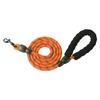Светоотражающий Поводок для Собак Против Натяжения Удобная Ручка Веревка для Дрессировки Животных для Маленьких Средних Больших Собак Светоотражающий Ошейник для Собак
