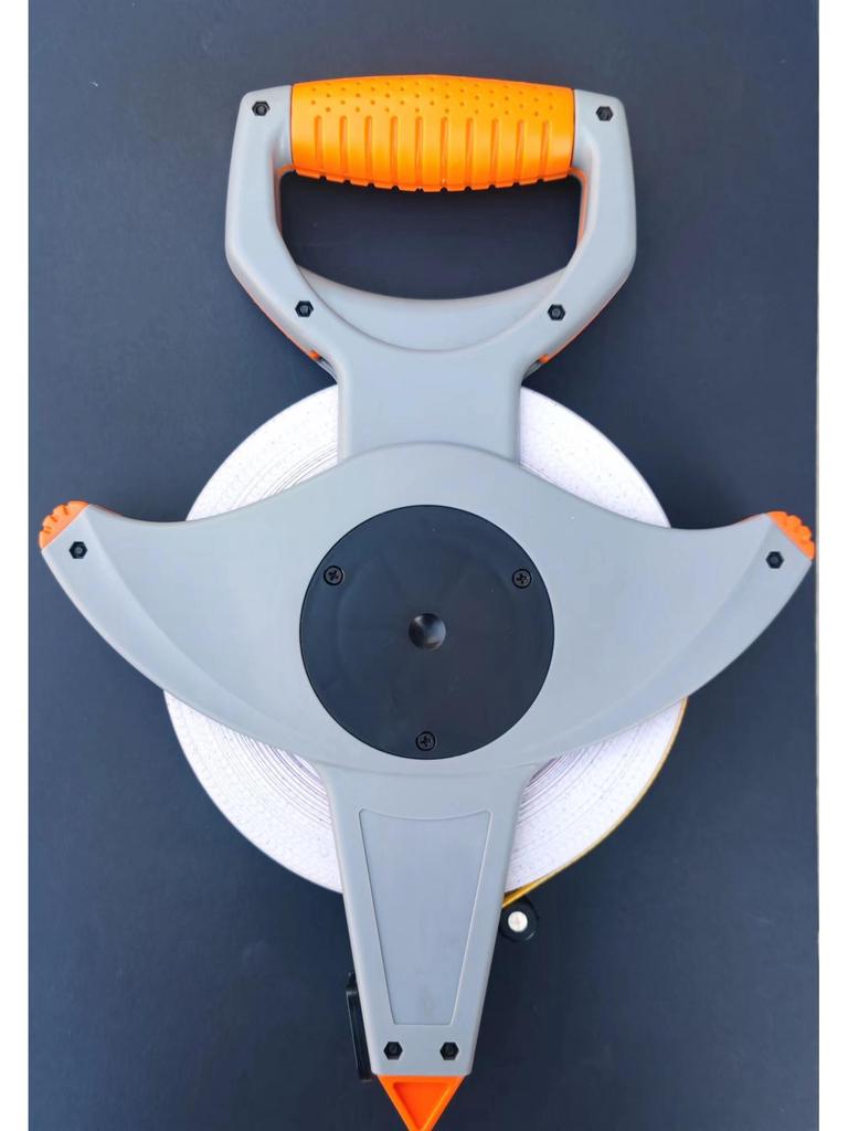 50м Ручная нейлоновая и стальная лента-рулетка