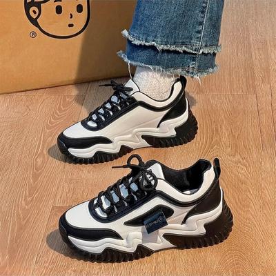 2025 Direct Sales Support 2025 Autumn New Thick-soled Breathable Dad Shoes Casual Sports Shoes Explosion