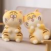 Soft Sitting Tiger Toys Stuffed Cartoon Animals Pillow Plush Toys Baby Doll Infant Appease Toys Children Gift