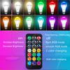 Умная USB-перезаряжаемая лампа Теплый свет RGB-лампа E27 Светодиодные лампы Сенсорное управление Диммируемая Беспроводная Цветная Декоративная лампа