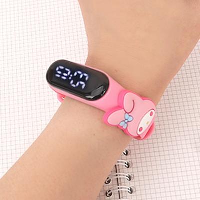 Sanrio My Melody 3D светодиодные наручные часы для девочек и детей начальной школы электронные часы