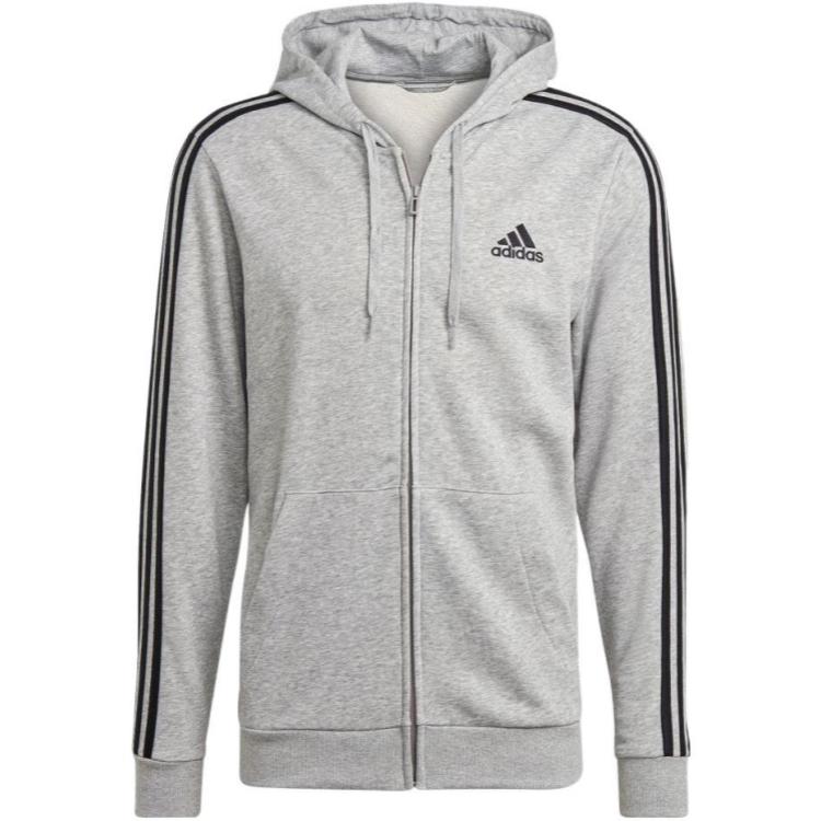 adidas Бесплатная доставка с AdiClub Essentials Худи на молнии с 3 полосками из французского терри GK9034