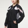 Nike Спортивная тканая куртка с воротником-стойкой Женская куртка черная CZ8285-010