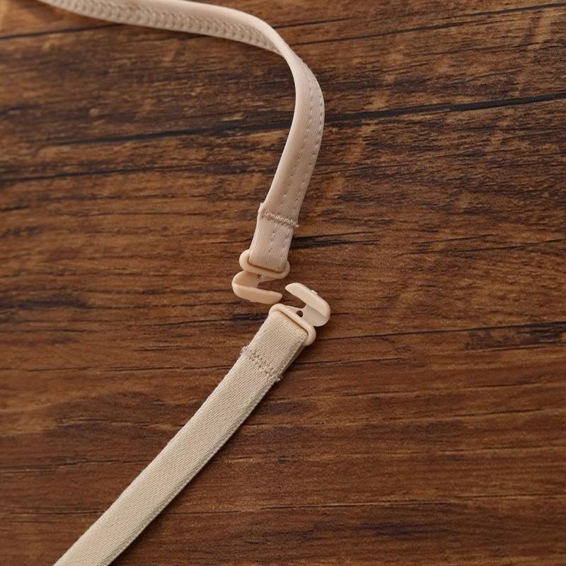 Allofme Женское французское нижнее белье с треугольными чашками Бесшовное и беспроводное нижнее белье Красивый бюстгальтер сзади