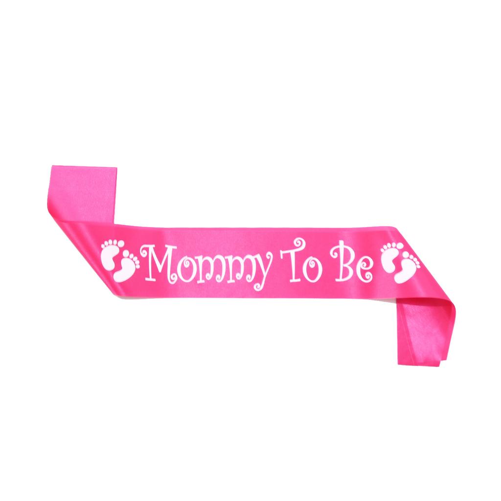 Будущая мама Украшение для вечеринки Baby Shower Плечевая лента для вечеринки Baby Shower Этикетка на плечевой ленте На заказ