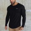 Muscleguys Мужские хлопковые топы для бега и тренировок, эластичная удобная спортивная футболка для фитнеса