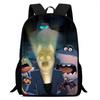 Kids School Backpack Elementary Students - Cartoon Design Large Capacity Ergonomic Support Breathable Oxford Fabric