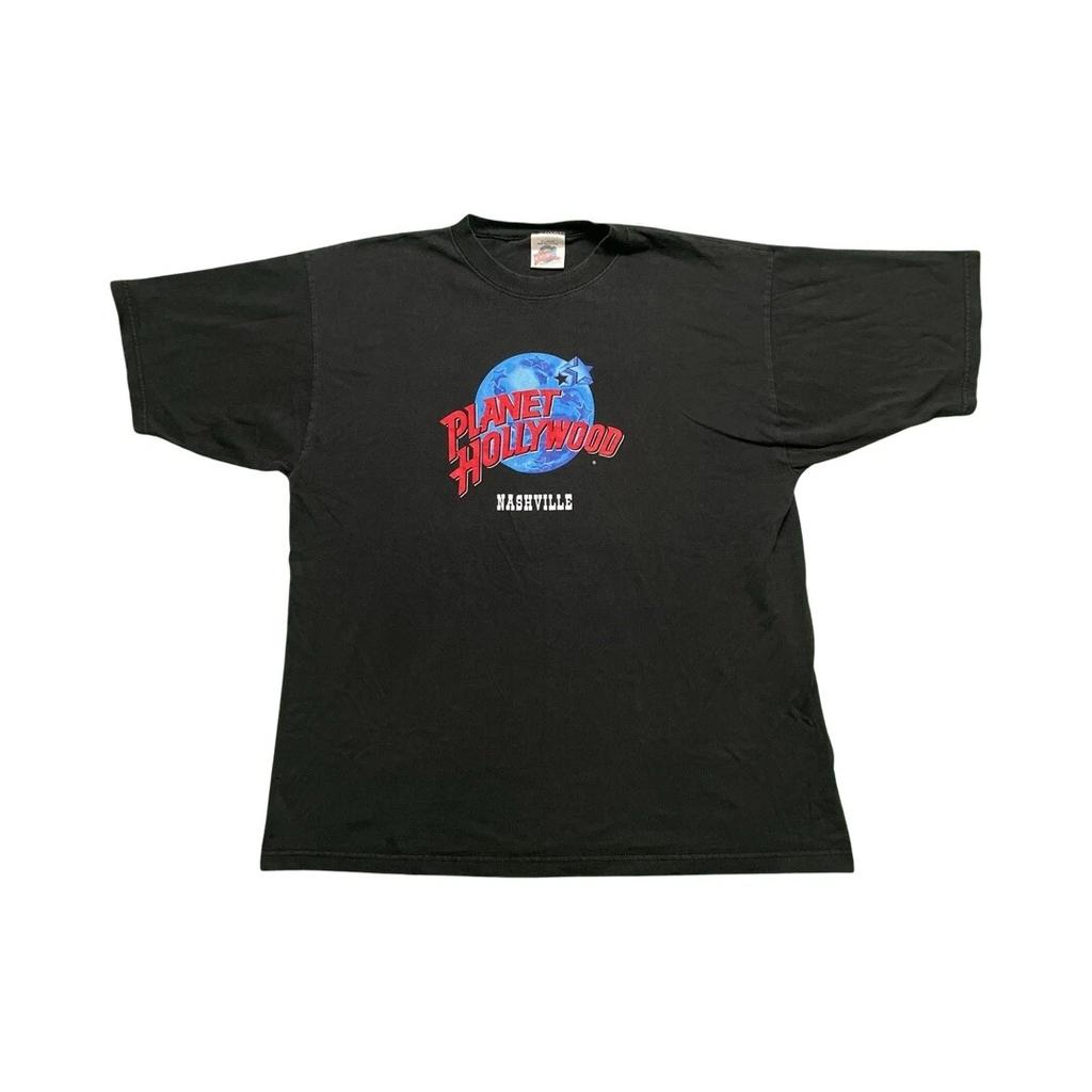 Винтажная футболка-сувенир Planet Hollywood Nashville 90-х, 1991 г., размер XL