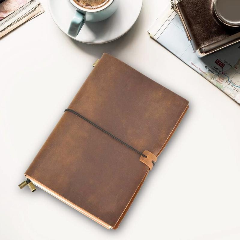 Promotional Diary Genuine Leather Notebook Cover Notebook Recycled Genuine Leather Journals