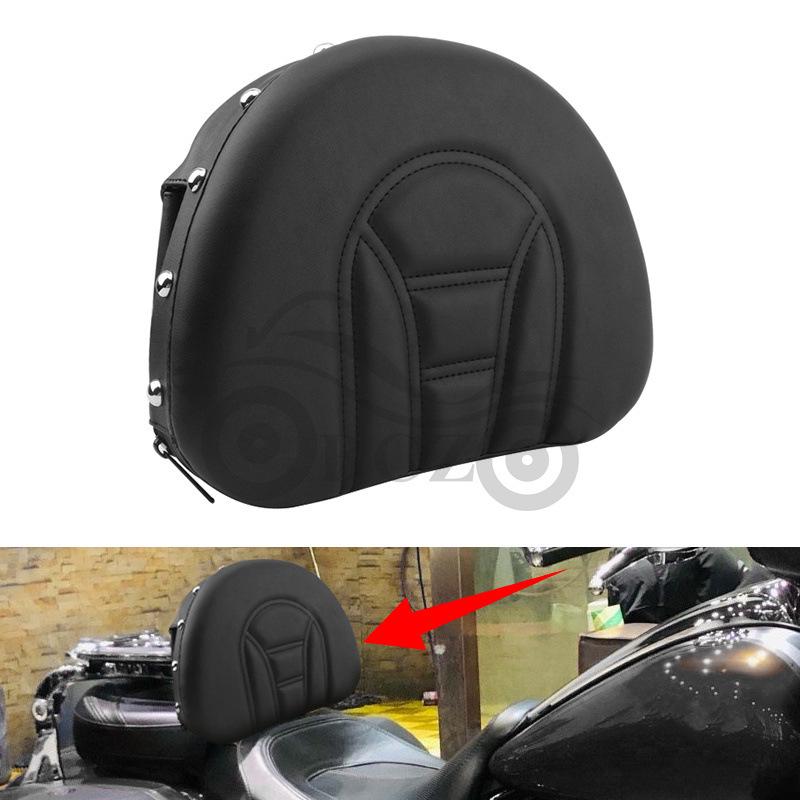 Harley Street Glide Backrest Pad with Studs for Driver