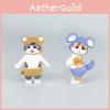 Mofusand Cute Cat Animal Costume Model Ornament Set For Kids And Fan Collectibles