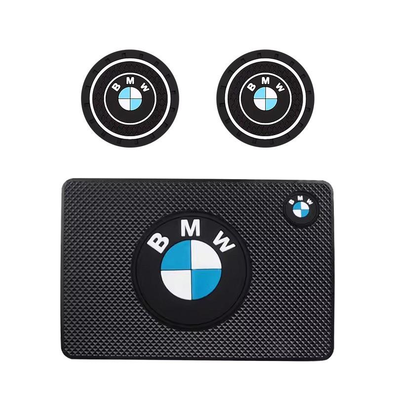 TWDG8 PVC Silicone Car Dashboard Non-Slip Mat Anti-Slip Water Cup Pad For BMW E60 E70 E82 E88 E90 E92 F01 F10 F30 G01 G21 1 3 5 Series