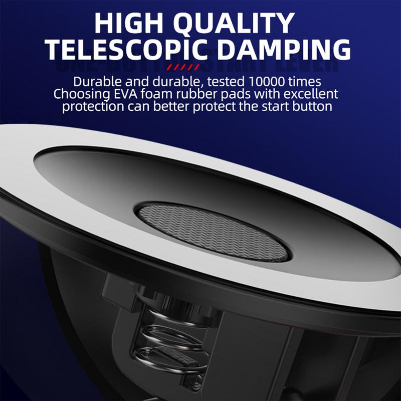 Крышка кнопки автоматического запуска двигателя, кнопка запуска и остановки в форме собачьей попки, джойстик для автомобиля, кнопка запуска с одной кнопкой, рокер, автомобильный аксессуар