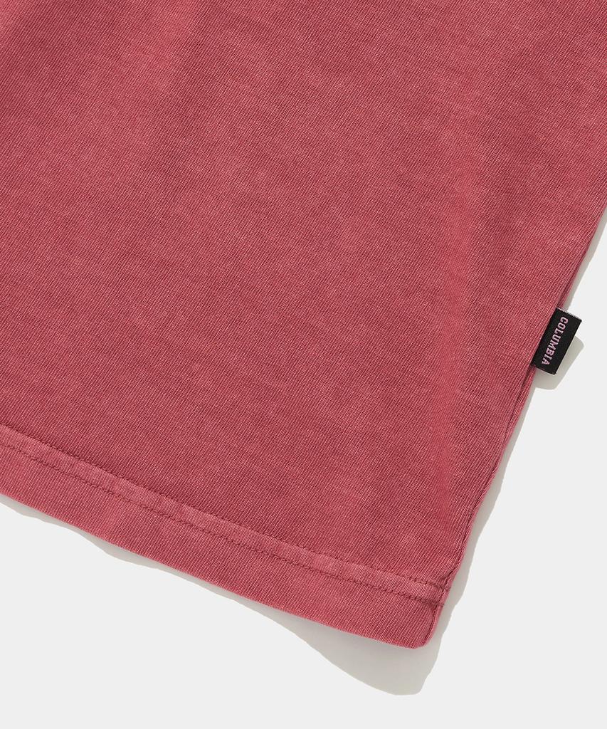 COLUMBIA UNIVERSITY Columbia Tot Dyed S/S T-Shirts_Red