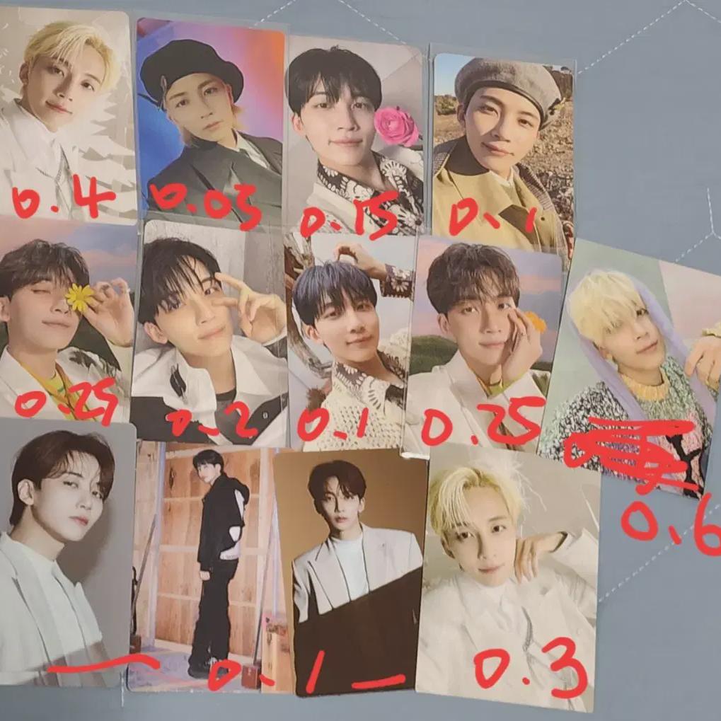 Wonwoo Do Dk Dino Hoshi Jeonghan For Seventeen Seventeen Photo Card