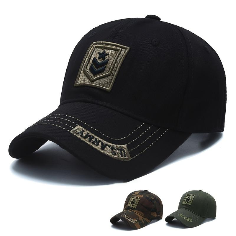 Fashion Unisex Adjustable Baseball CapLightweight Non-Stretch Fabric Hat With Embroidered Design, Ideal For Outdoor Casual Wear