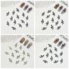 50 Pcs Mini Snake Nail Art Accessories Flatback Snake Nail Stickers DIY Nail Art Decoration  Women