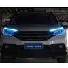 1PCS Daytime Running LED Light Waterproof Car Soft Tube LED Strip DRL Flowing Turn Signal Lights 30/45/60mm