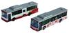 The Bus Collection Bus Collection Hiroshima Bus 70th Anniversary Set of 2 Diorama Supplies 321699