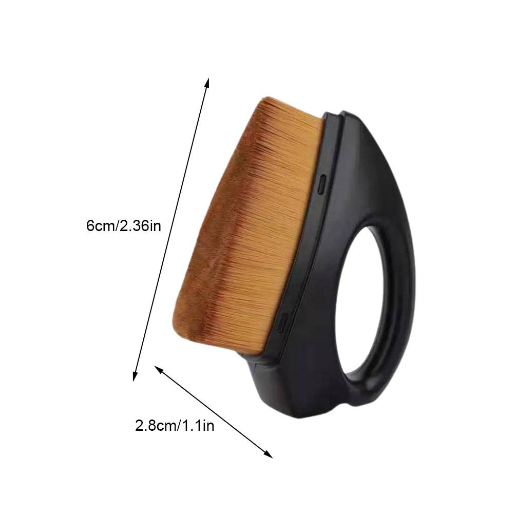 Аппликатор для придания блеска шинам/автомобильным шинам Ультратонкая синтетическая щетка для чистки автомобильных шин Эргономичная ручка Очиститель для автомойки