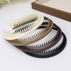 Non-slip Design Bangs Headband Good Solid Tooth Sport Headbands  Hair Accessories Tool Unisex